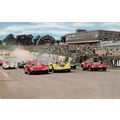 Brands Hatch Motor Racing The Start Salmon 1960...
