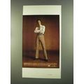 1972 Lee Giant Houndstooth Knit Flare Slacks Ad