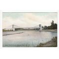 The New Suspension Bridge Nottingham Postcard H...