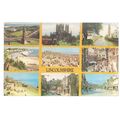 multiview, LINCOLNSHIRE county .. used postcard...