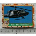 1991 Topps Desert Storm No. 13 UH-1 Huey Navy Bell