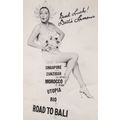 Dottie Lamour Road To Bali Facimile Signed Old ...