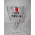 Michelob Beer Goblet Stem Glass Clear 12 oz. Re...