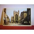 WEST FRONT, BATH ABBEY, BATH. SOMERSET. unused ...