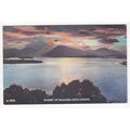 Sunset at Balmaha Loch Lomond Postcard Scotland