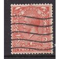 GB 1924 - 26 KGV 2d Orange Die 2 SG 421 Wmk 111...