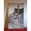 15th C HALF TIMBERED GABLE, LACOCK, WILTSHIRE. ...