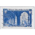 FRANCE 1949 USED ABBEY SAINT MANDRILLE CLOISTER...