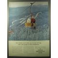 1960 The Chase Manhattan Bank Ad - Overlooking, Mt. Mansfield