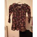 Girls Long Sleeve Smocked Dress Age 7 By Next