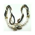 Multi Strand FreshWater Pearl Beaded Gemstone N...