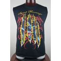 Sweet Revenge Band Mens L Sleeveless Black Grap...