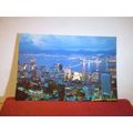 BY NIGHT, HONG KONG vintage unused postcard by ...