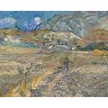 Vincent Van Gogh - Landscape at Saint Rémy Encl...