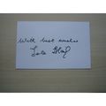 Isla Blair (A Touch of Frost) hand signed RARE ...