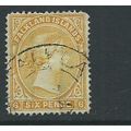 Falkland islands stamp sg34 used sg 34 horizont...