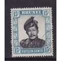 BRUNEI 1952 SULTAN SAIFUDDIN 15c USED SG108