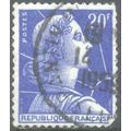 France 1957 - 20f blue - "France" - used 5