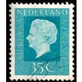 Netherlands 1972 Queen Juliana 35c Used Stamp.