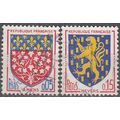 France 1962 Michel 1406 - 1407 O Cote (2008) 0....