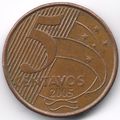 Brazil : 5 Centavos 2005