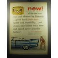 1957 Simoniz Vista Wax Ad - New!