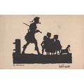Die Attraktion Silhouette German Pipe Smoking M...
