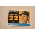 Mickey Mantle 2007 Topps Hertitage 1958 AMERICA...