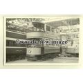 tm5328 - London Tram no 290 in Depot Shed - pho...