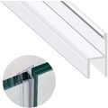 Shower Glass Door Seal Strip, 120 Inch Silicone...