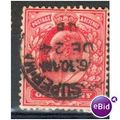 GB stamps 1902-10 KEV11 - 1d SG219 Weston Super...