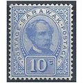 Sarawak 1899 SG41 10c Ultramarine Unmounted Mint.