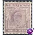 1905 SG261 2/6d Pale Dull Purple Mounted Mint L...
