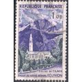 France 1960 - SG1467 - 1f - Cilaos Church, & Gt...