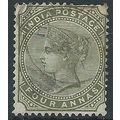 India 1885 SG95 4a Olive-Green Fine Used ..
