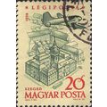 HUNGARY, AIR, Szeged Castle, yellow 1958, 20f, #.