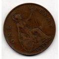 Coins. Pre-Decimal 1932 George V. One Penny Coin