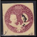 Used U349 2c Columbus and Liberty Fine Cut Squa...