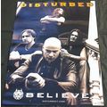 Disturbed - Believe 2002 Promo Poster