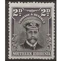 Southern Rhodesia 1924 SG4 2d Black & Purple Gr...