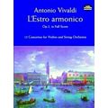 L'Estro Armonico, Op. 3, in Full Score: 12 Concertos for 1, 2 and 4 Violins by A