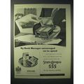 1958 State Express 555 Cigarette Ad - Bank Manager