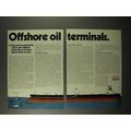 1975 Exxon Oil Ad - Offshore Oil Terminals