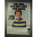 1991 NRA National Rifle Association Ad - Not Just Dads