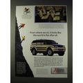 1998 Mitsubishi Montero Sport Ad - World is Flat