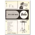 BEVCO-PRECISION MFG COMPANY 1964 Hat coat wall ...
