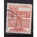 GERMANY 1977 CASTLES 300pf USED SG1812d
