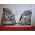 ROPE BRIDGE, THE GIANTS CAUSEWAY, CO. ANTRIM, N...