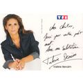 Valerie Benaim French TV Journalist Hand Signed...