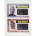 BIOHAZARD Code: Veronica Character Cards ALBERT...